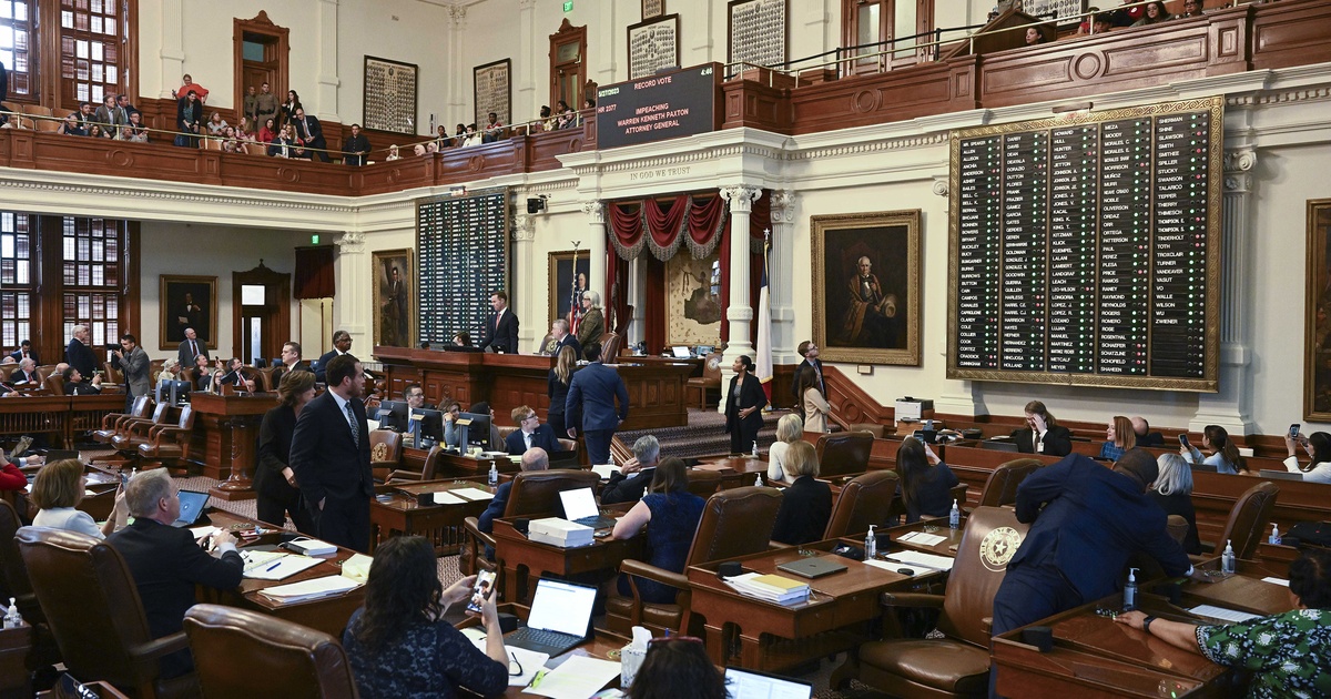 Texas Attorney General Ken Paxton impeached, suspended from duties